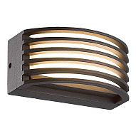 SL9544.401.01 Светильник уличный настенный ST-Luce Черный/черный LED 1*6W 3000K СТРИС 500_191_2949994